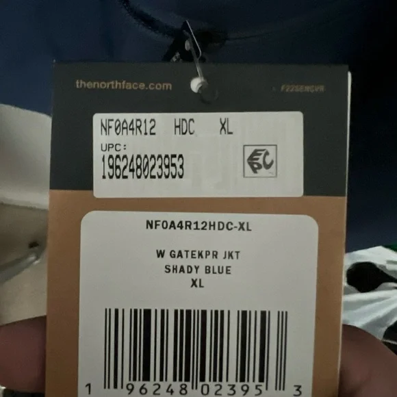 NWT North Face Gatekeeper Ski Jacket Blue Women XL Insulated Water/Windproof - Picture 12 of 14